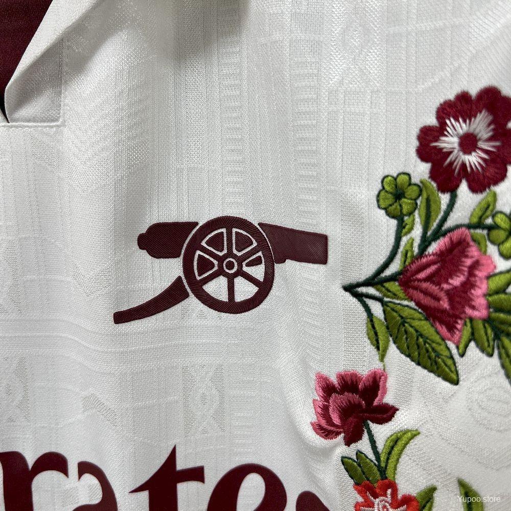 Arsenal Third Embroidered Flowers 2025/26